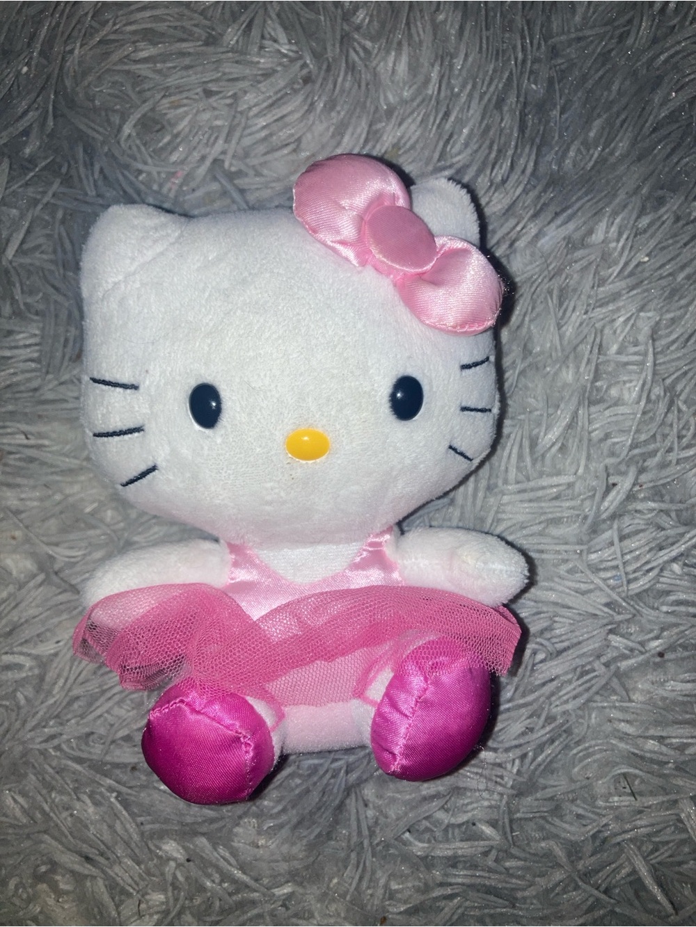 Hello Kitty TY Pink and White Ballerina Plush